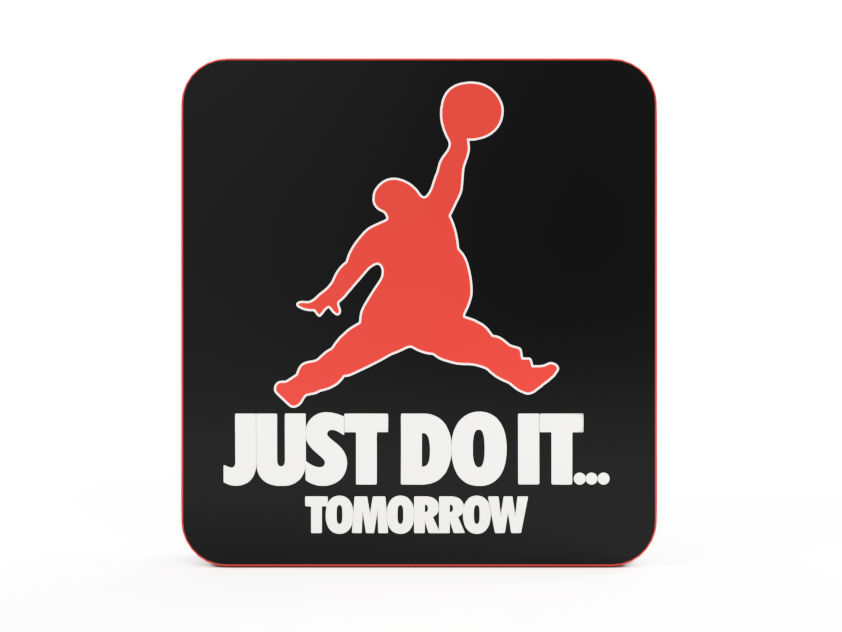 Just Do It Tomorrow Lamp #1